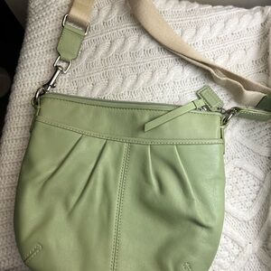 Coach Light Green Crossbody Bag